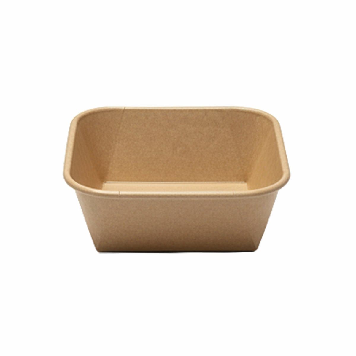 Kraft square paperboard container 24oz thumbnail 2