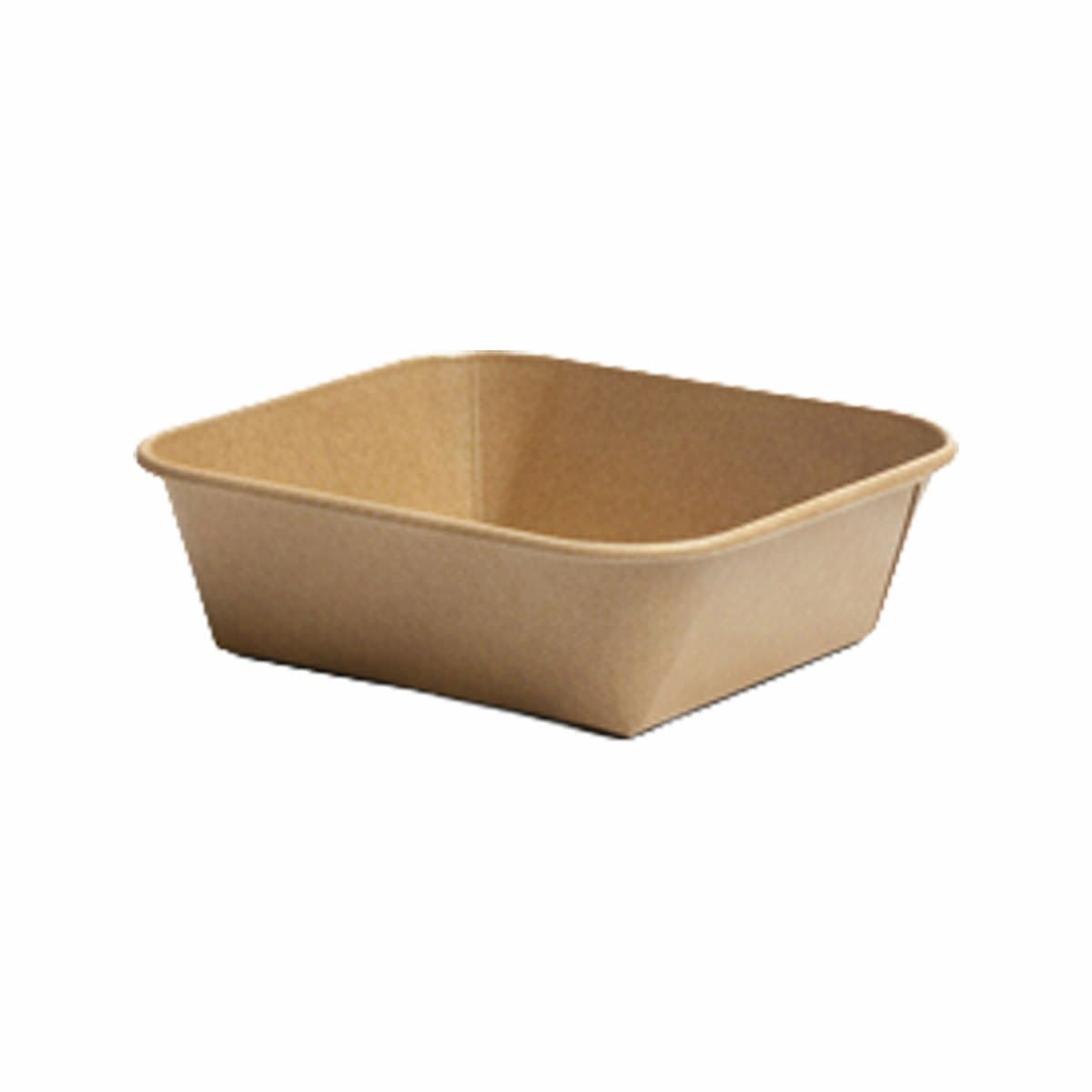 Kraft square paperboard container 24oz thumbnail 3