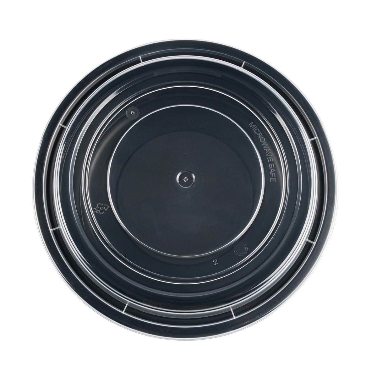 32oz Round Microwave Container with Lid thumbnail 3