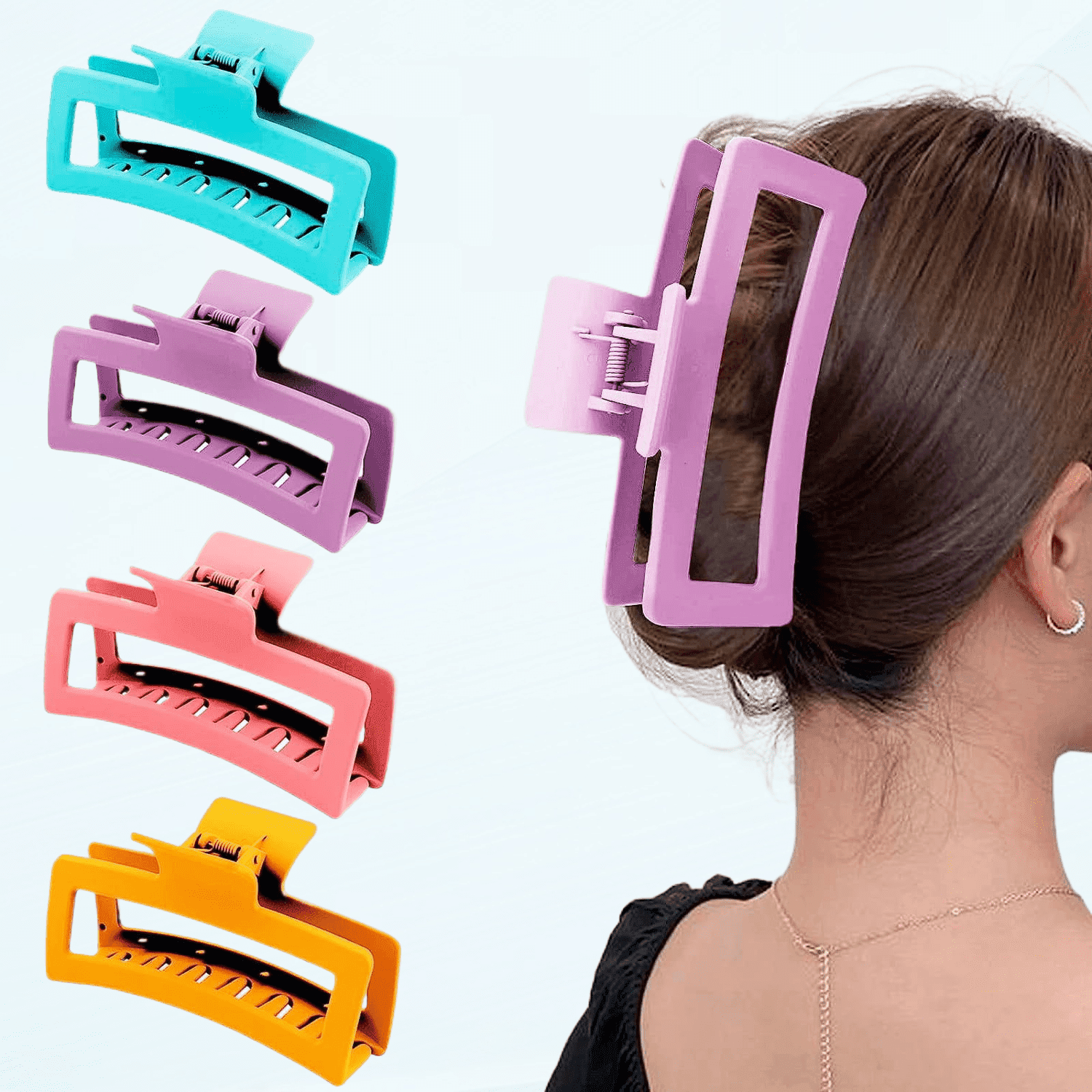5 inch Extra Large Claw Clips for Women Thick Hair and Long Hair