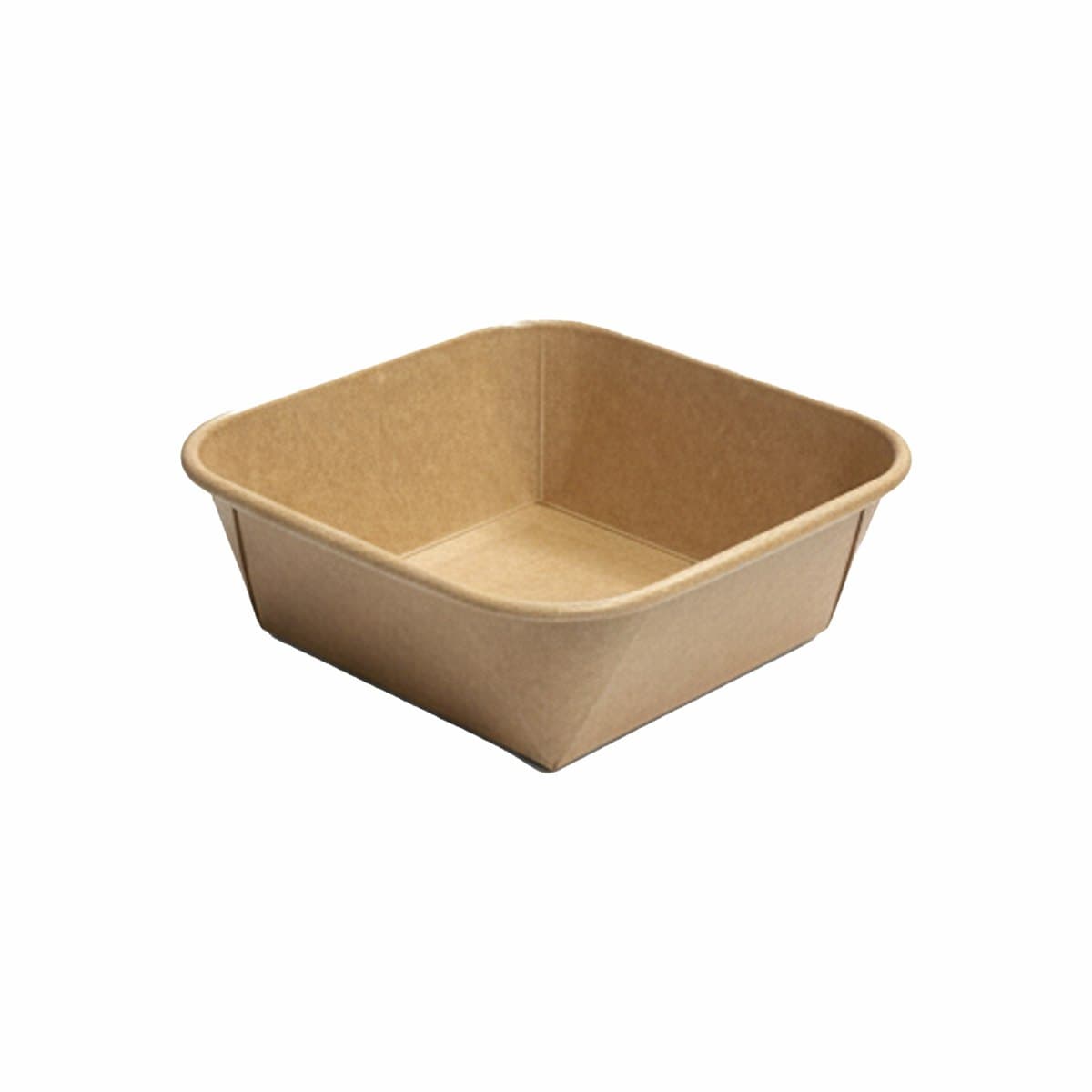 Kraft square paperboard container 16oz thumbnail 3