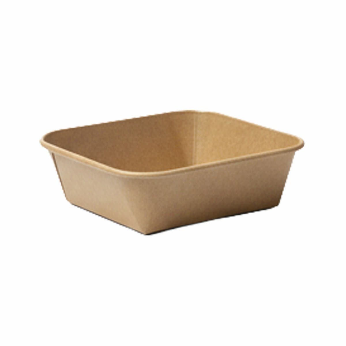Kraft square paperboard container 16oz thumbnail 4