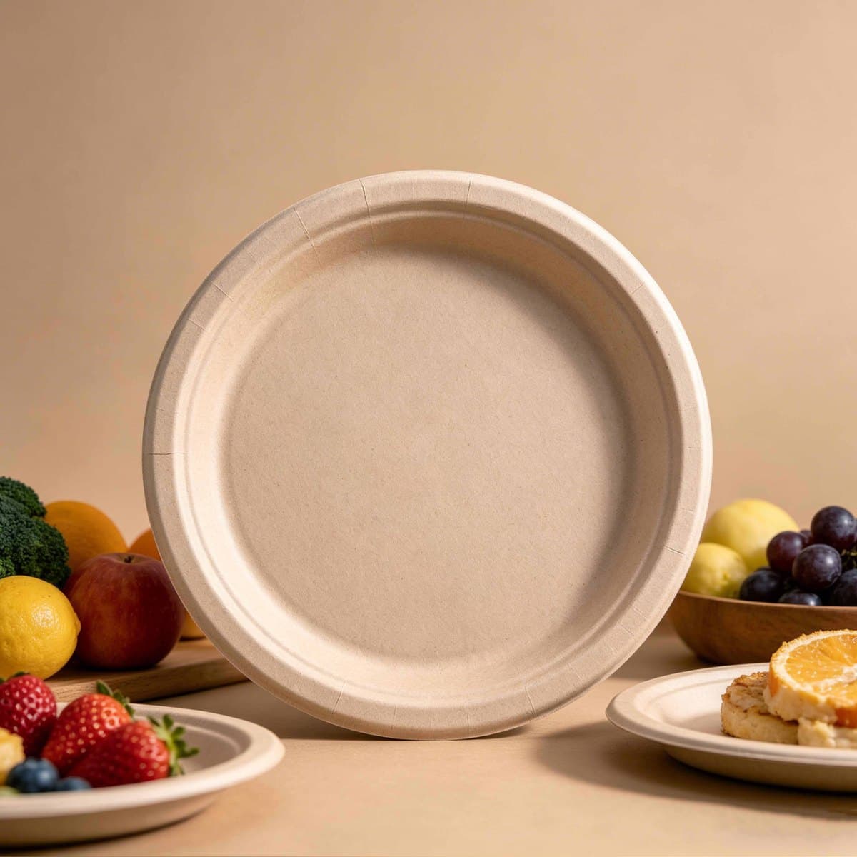 10" Bagasse Plate