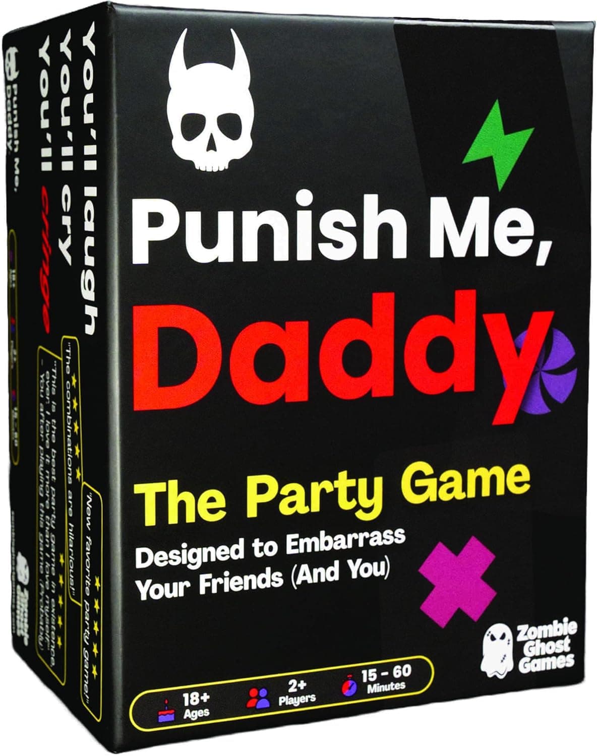 Punish Me Daddy Adult Party Game Hilariously Embarrassing Easy to Learn Perfect