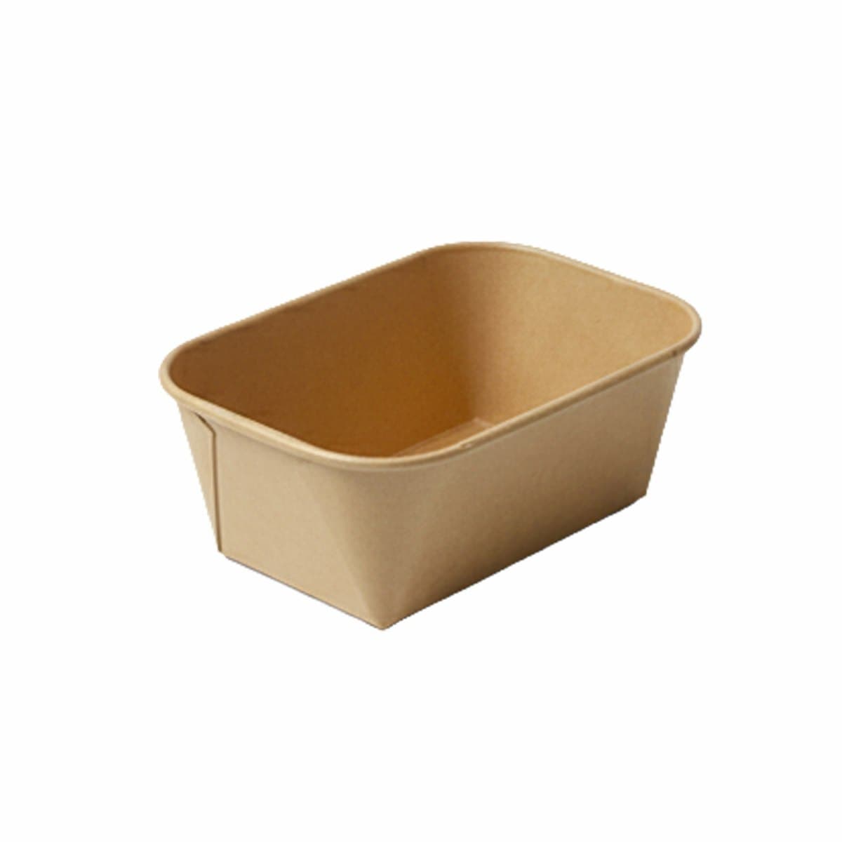 25oz Kraft rectangle paperboard container thumbnail 3