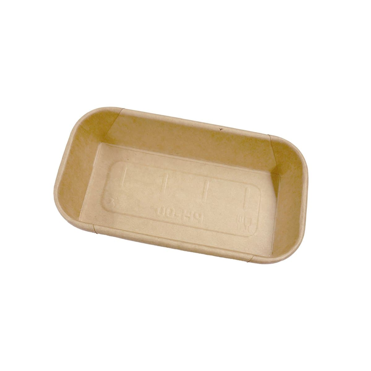 5.47" x 3.11" x 0.96" Kraft Paper Tray thumbnail 3
