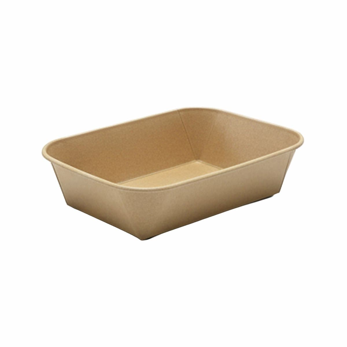 Kraft Rectangle Paper Food Container 40oz thumbnail 4
