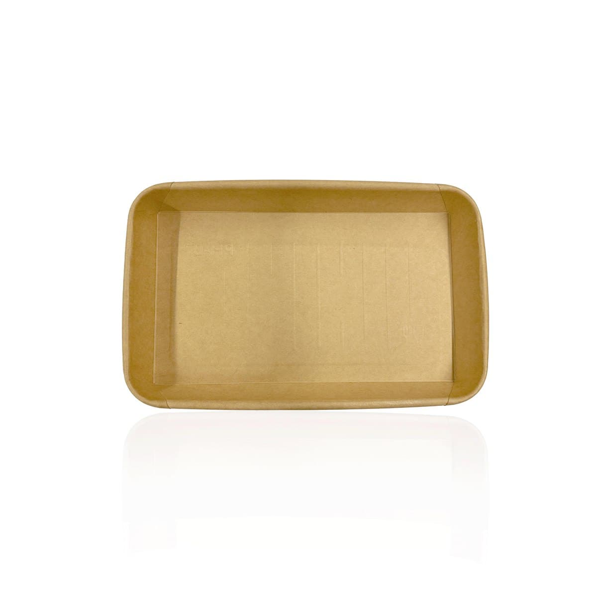 8.70 x 5.43 x 0.96 Kraft Paper Tray thumbnail 3