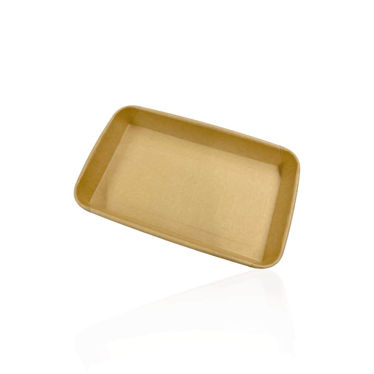 8.70 x 5.43 x 0.96 Kraft Paper Tray thumbnail 4