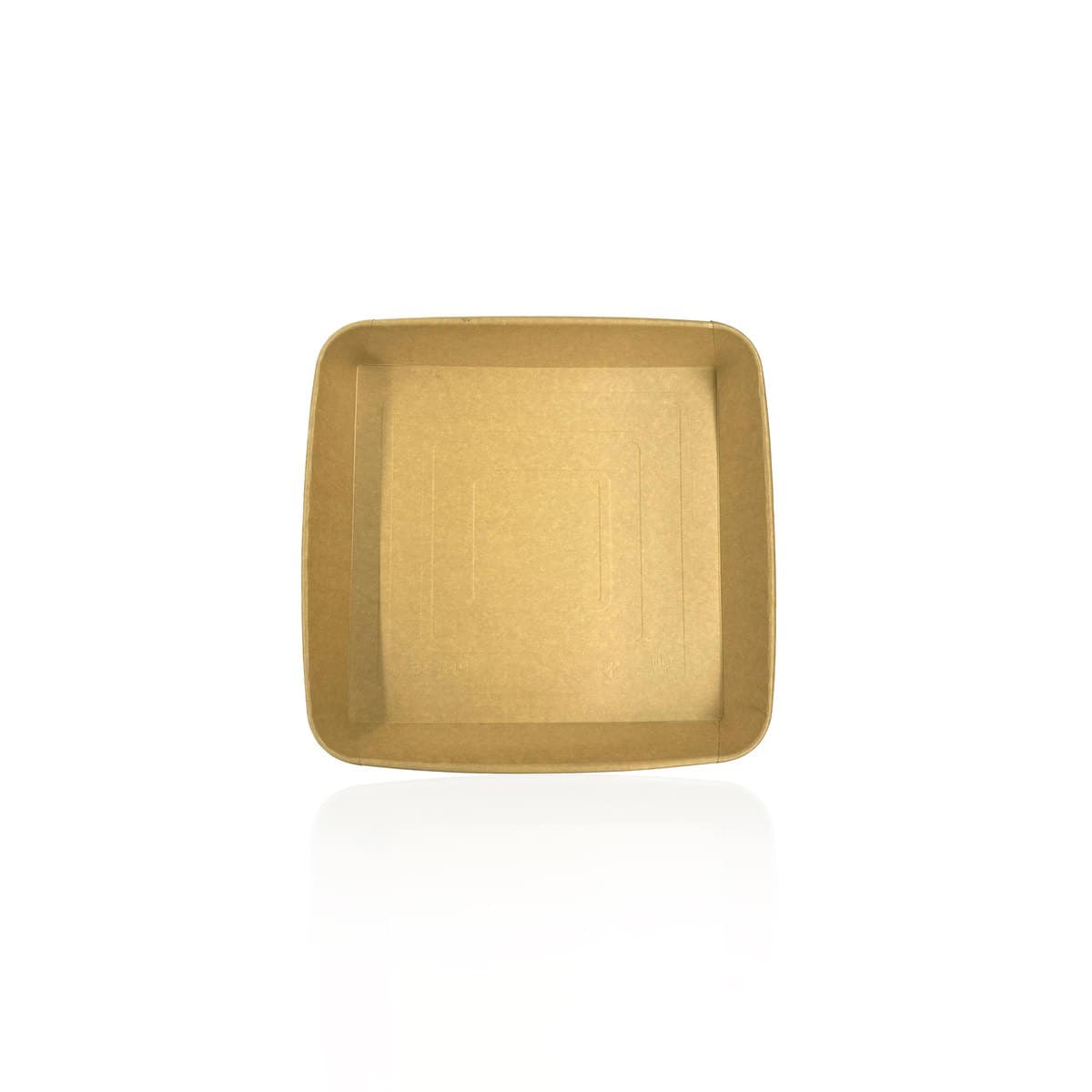 12.36 x 12.36 x 1.59 Kraft Paper Tray thumbnail 4