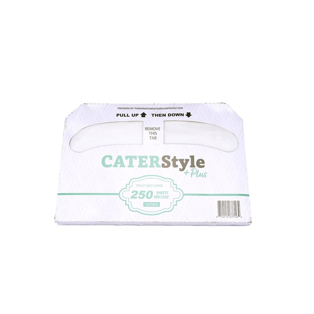 Toilet Seat Cover,1ply,1/2Fold,White thumbnail 2
