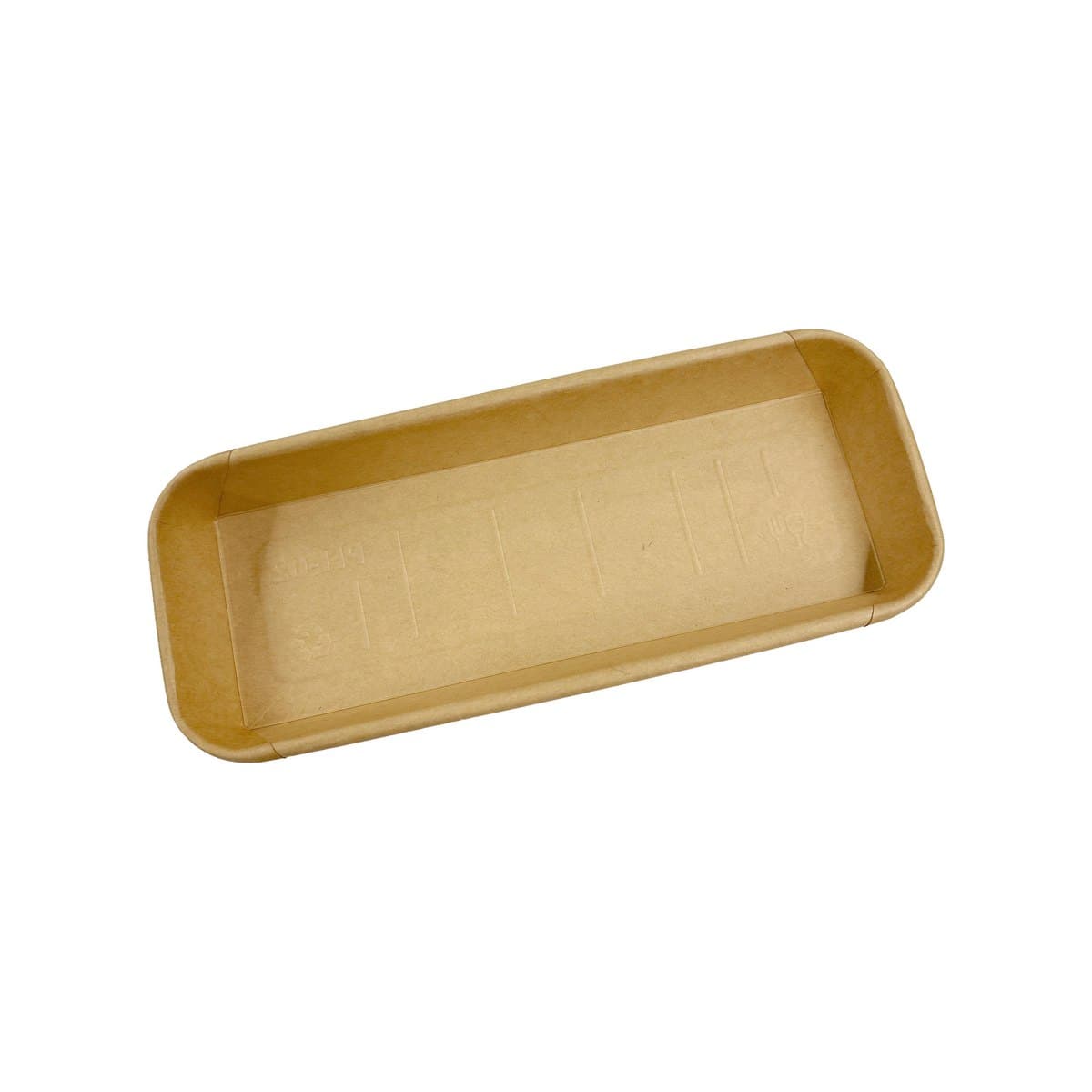 8.70 x 3.58 x 0.96 Kraft Paper Tray thumbnail 3