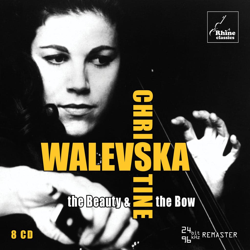 Rhine Classics RH-034  8CD  CHRISTINE WALEVSKA  private archive recordings
