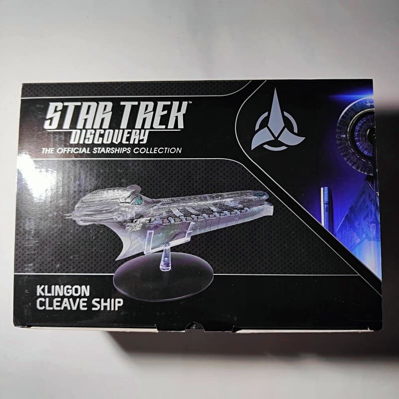 Eaglemoss Star Trek Discovery #14 Klingon Cleave Ship Display New Hero Collector