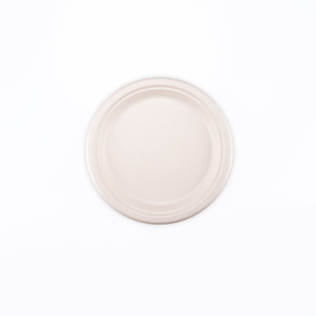 9" Bagasse Plate thumbnail 2