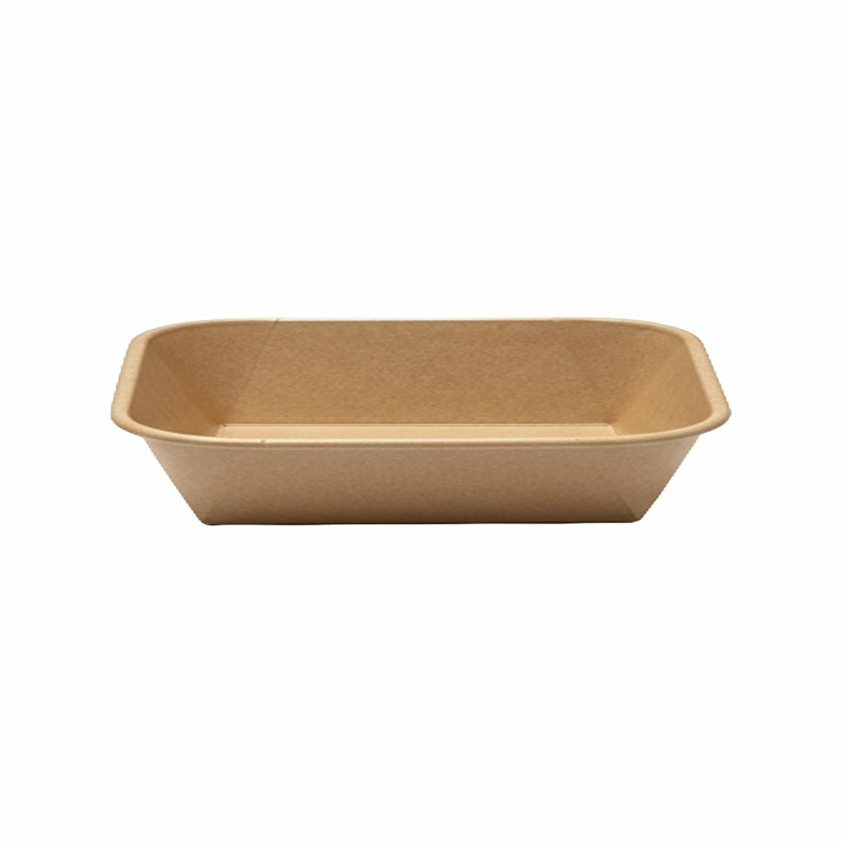Kraft square paperboard container 67oz thumbnail 4