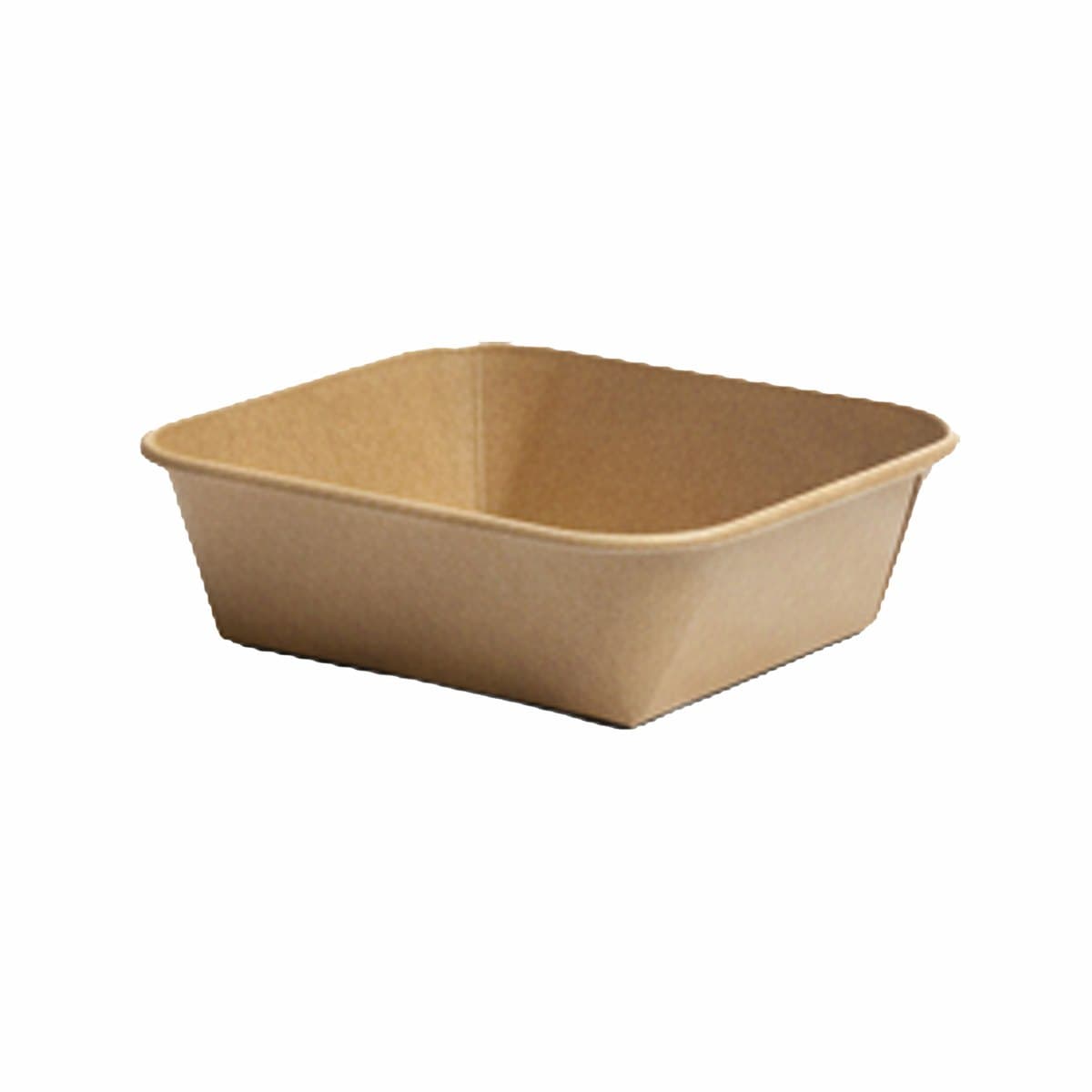 Kraft square paperboard container 40oz thumbnail 3
