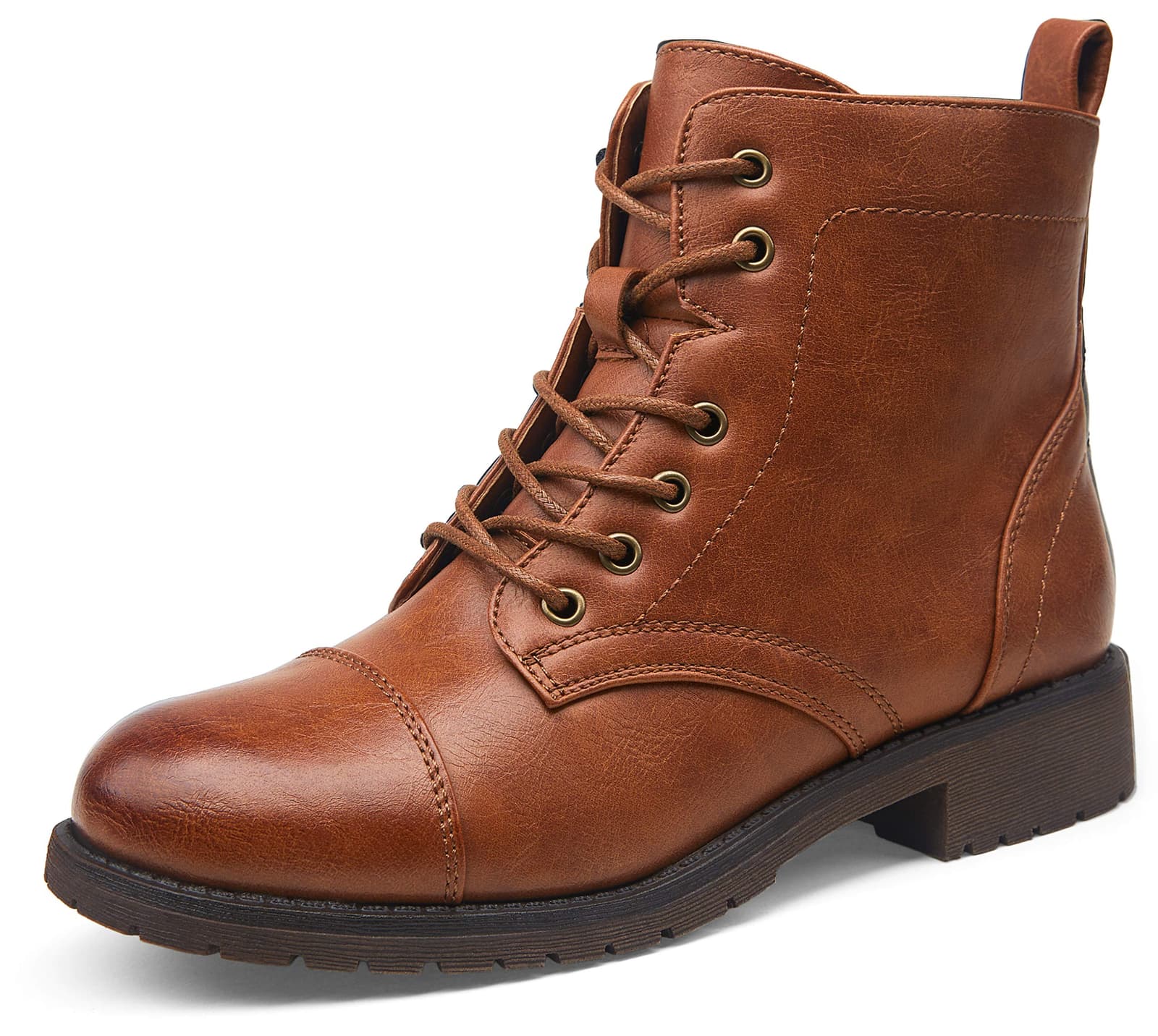 Booties Warm Winter Party Club Street  Brown Shoes Size 11 US