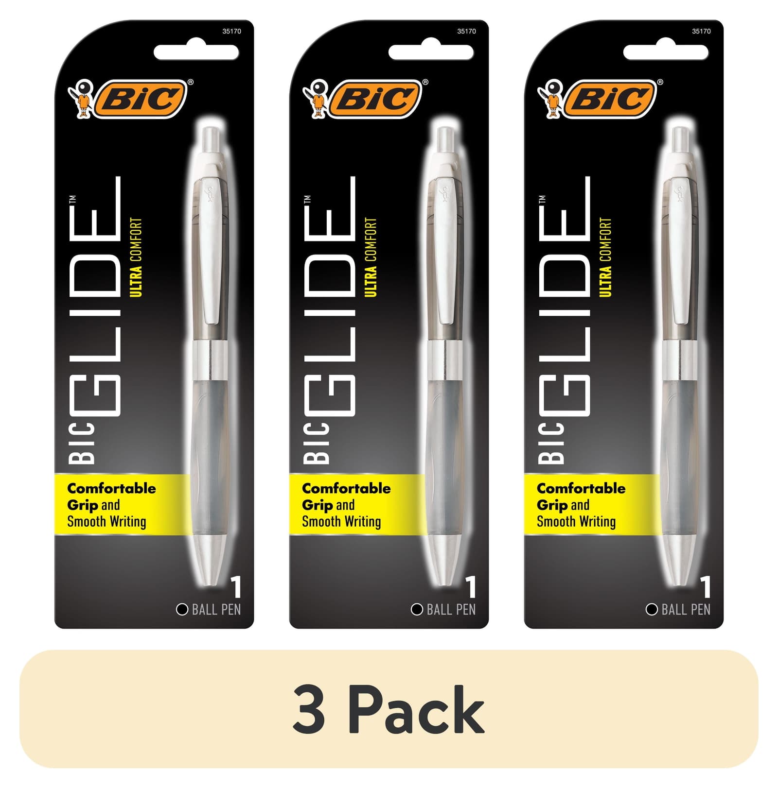 Atlantis Ultra Comfort Ballpoint Pen Black Ink