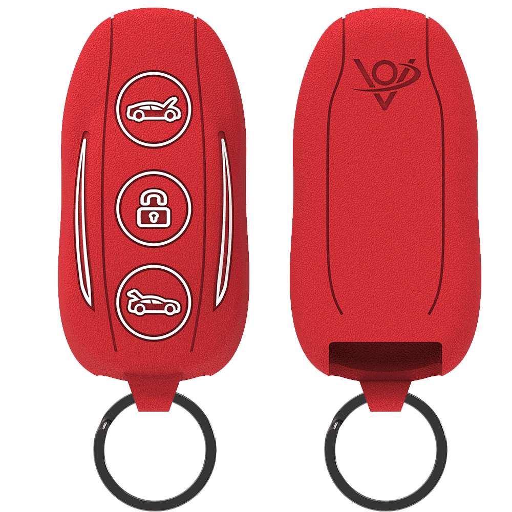 FobPocKet  PREMIUM RUGGED SILICONE FOBPOCKET  RED