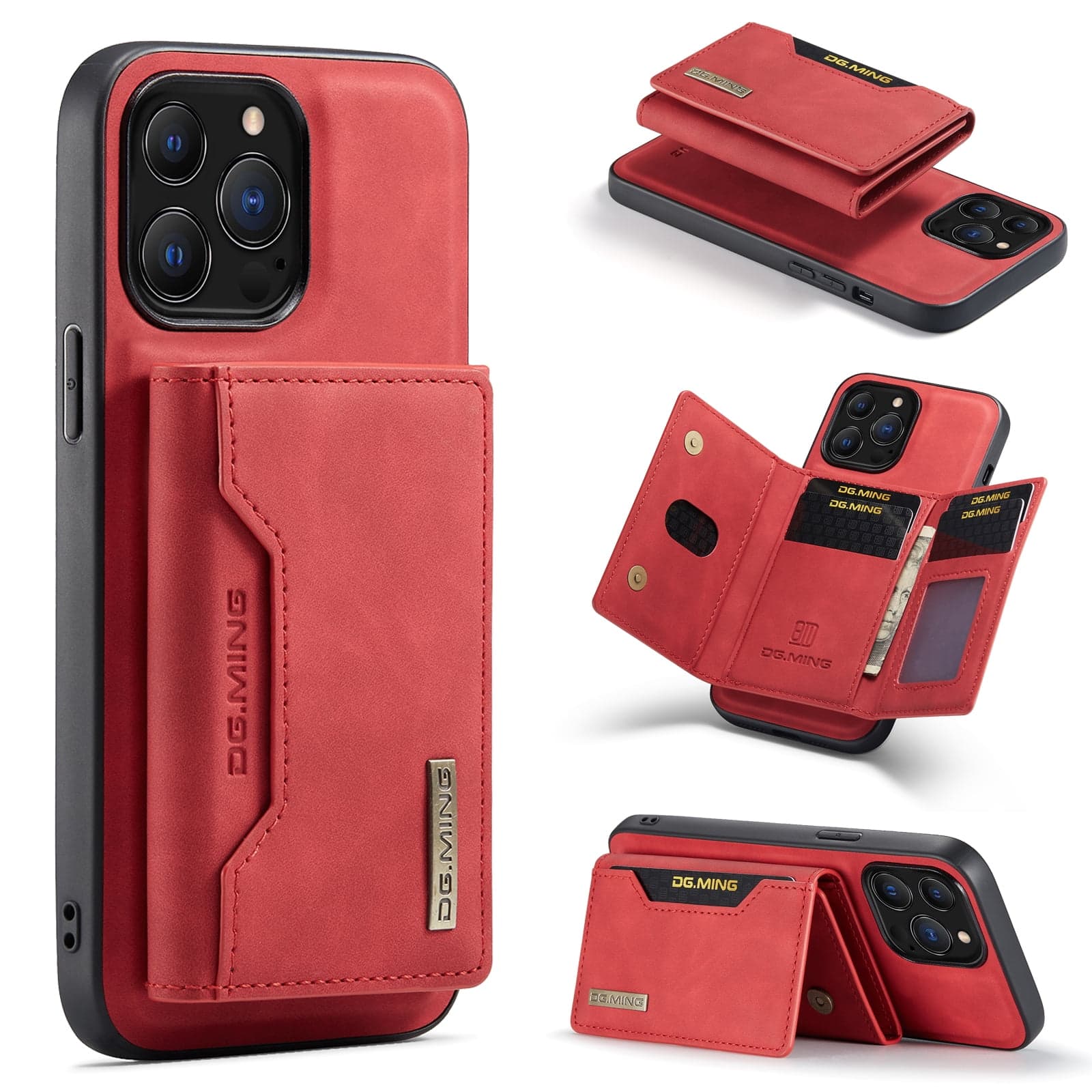 Leather Portfolio Case for iPhone 11 | Premium Sienna Brown Leather