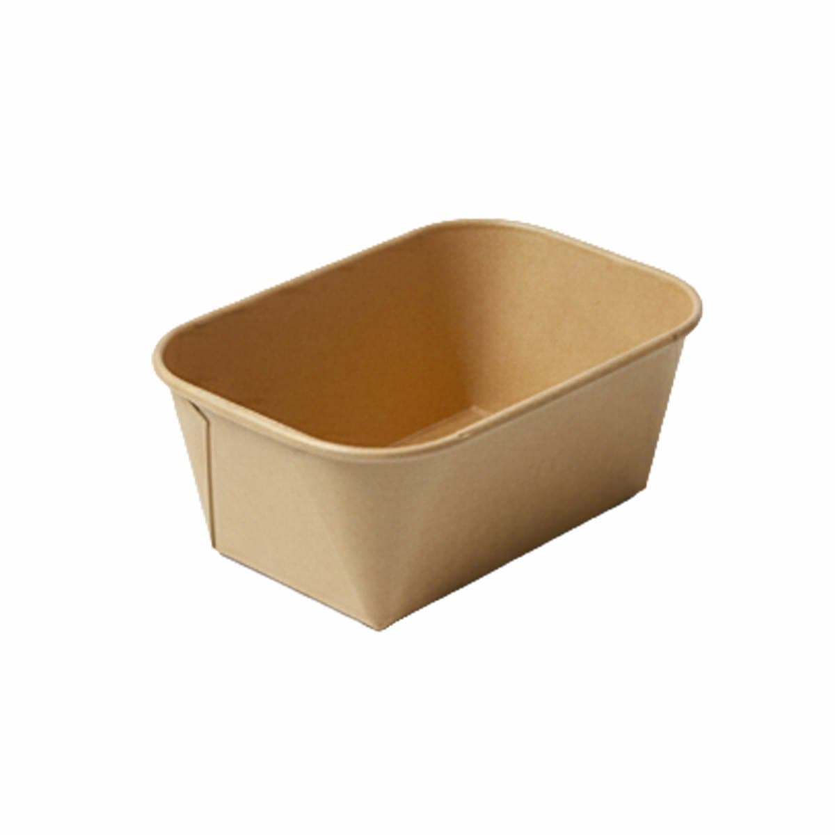 32oz Kraft rectangle paperboard container thumbnail 3