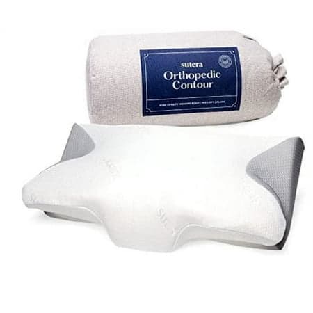 SUTERA - Contour Memory Foam Pillow for Sleeping Orthopedic Cervical Support