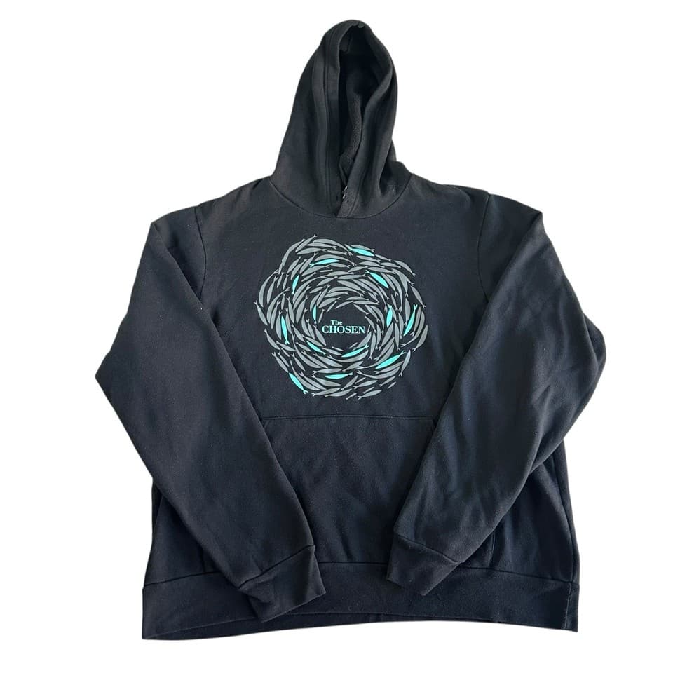 Against The Current Hoodie  Color: Black Size: L