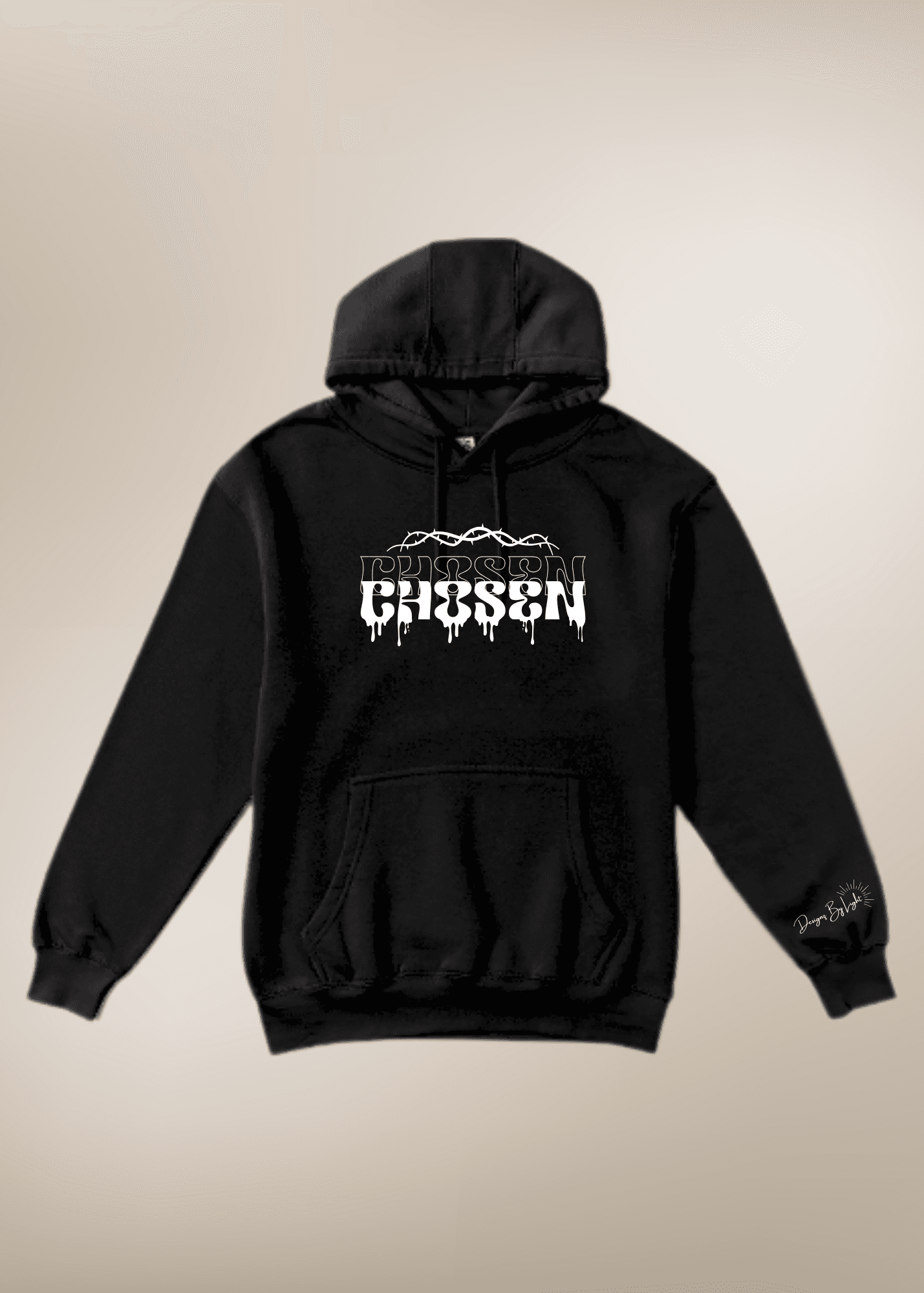 THE CHOSEN 5&2 Hoodie  Color:Black ,Size:XL