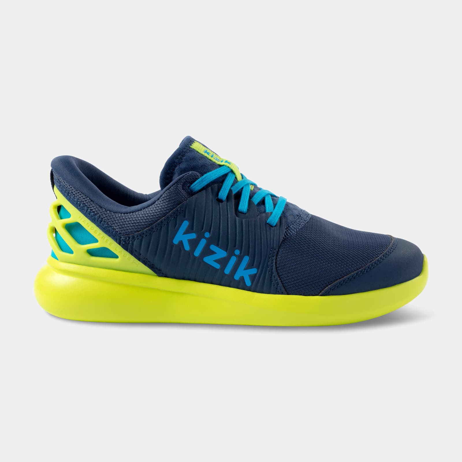 Kizik Anaheim Blue Energy Kids Boys Athletic Sneaker 6Y