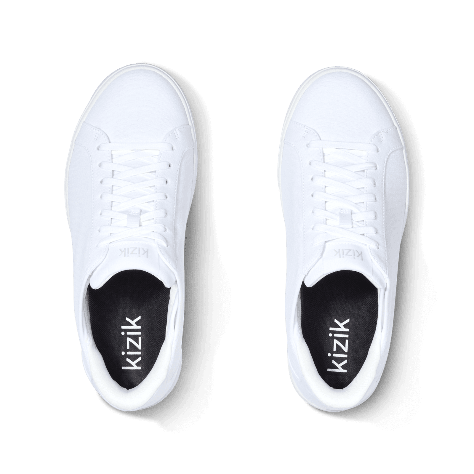 Kizik Irvine White Womens Athletic Sneaker size men 13 women 14.5