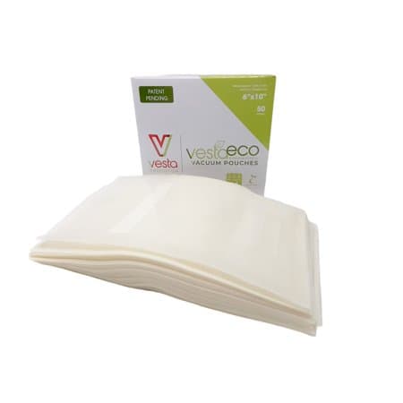 50pcs Vacuum Seal Food Storage Bags Vacuum Sealer Bags Embossed 6x10