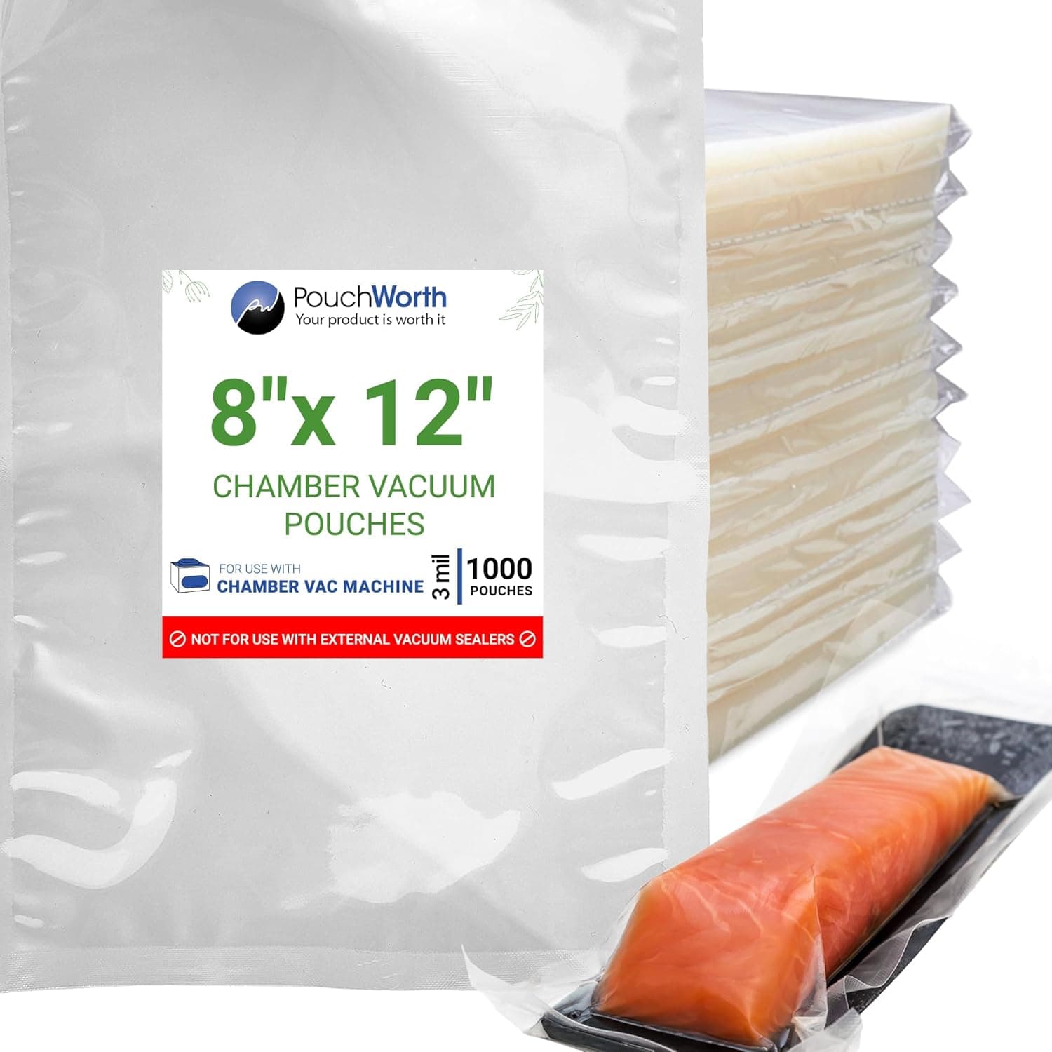Compostable Vacuum Seal Bags ,Size:11"*50' / 28 x 1524cm,QTY:1