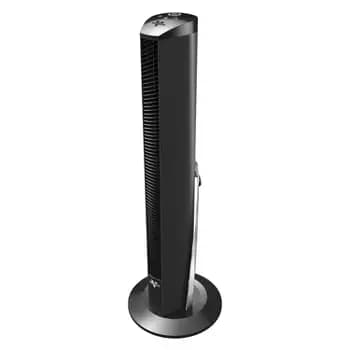 DTTF07 Nomad 36" Quiet Bladeless Tower Fan Black /Silver - open box