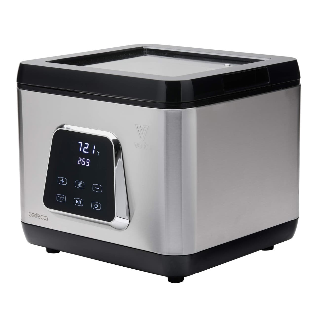 Sous Vide Water Oven by Vesta Precision- Perfecta Powerful Pump Design 10 Liter