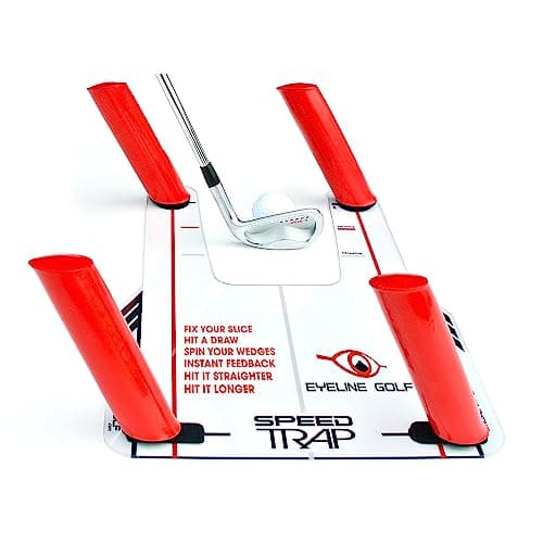 Golf Training Aid – Ultra-Durable, Multi-Angled red Black