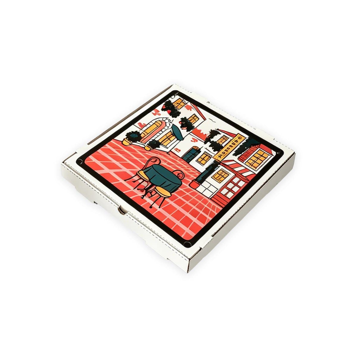 16"x16"x1.65" Print Pizza box thumbnail 2