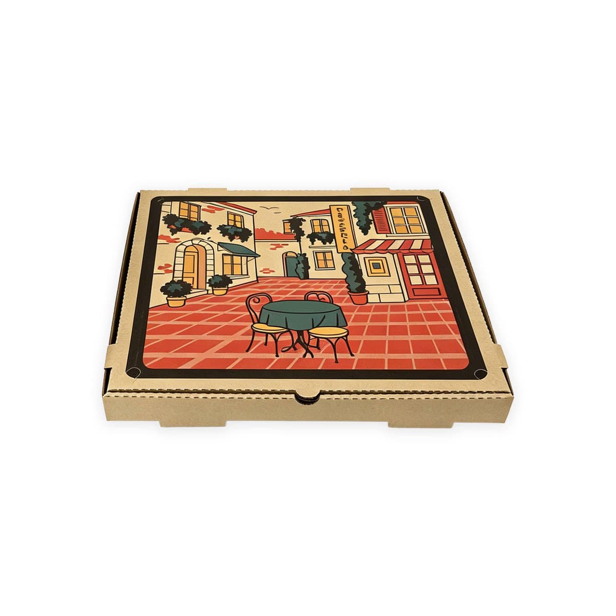 16"x16"x1.65" Print Pizza box thumbnail 4
