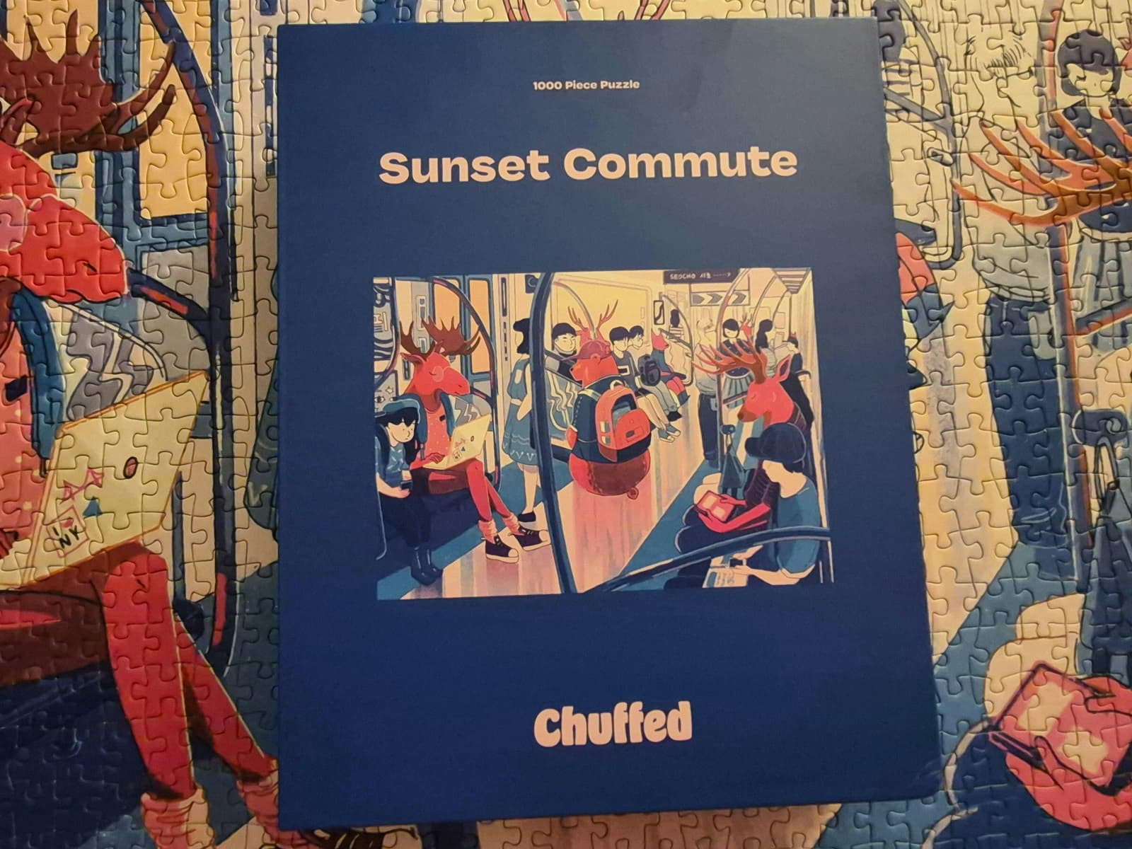 Sunset Commute 1000 piece jigsaw puzzle