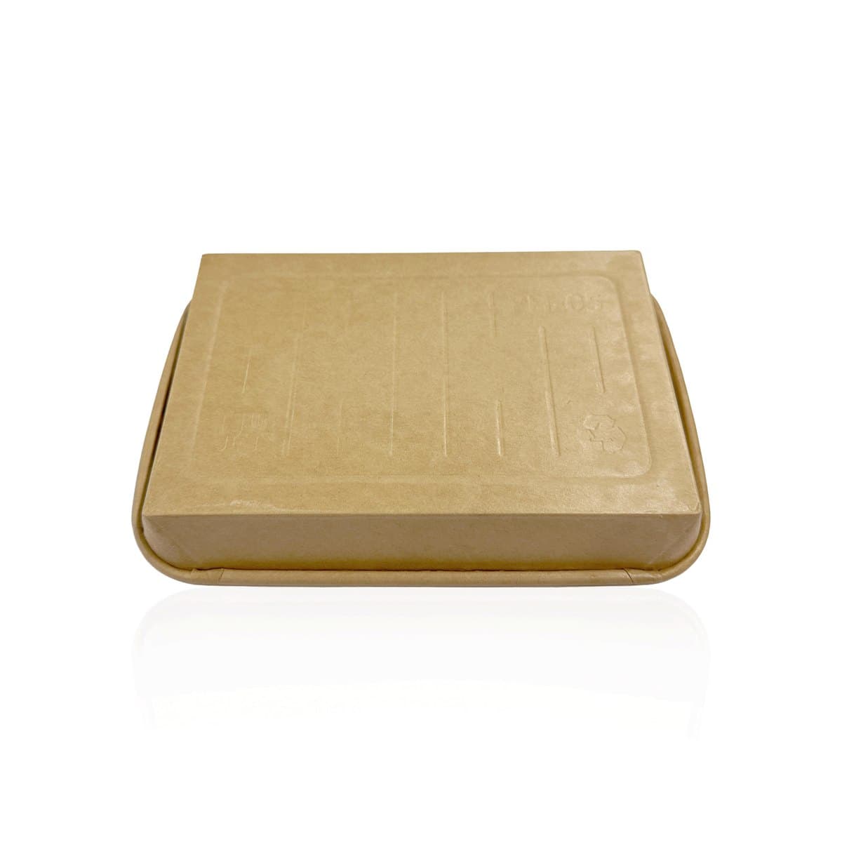 7.26 x 5.10 x 0.96 Kraft Paper Tray thumbnail 3