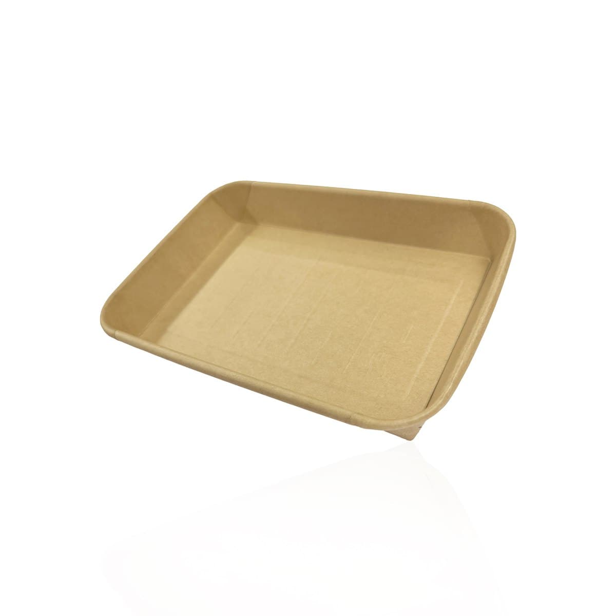 7.26 x 5.10 x 0.96 Kraft Paper Tray thumbnail 4