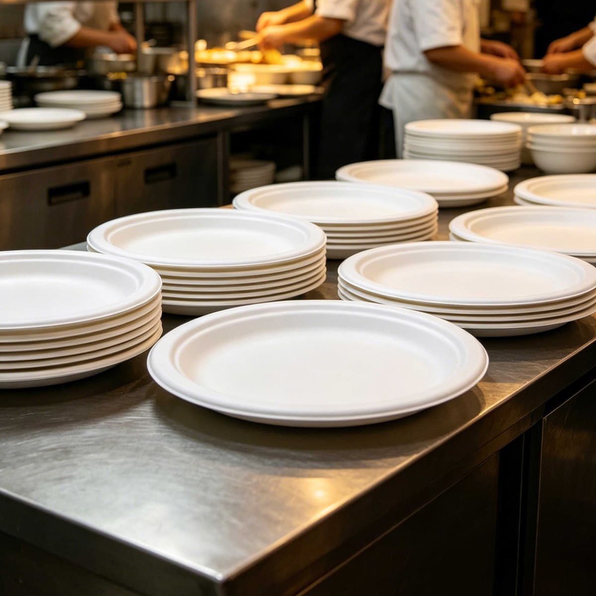 7" Plate White