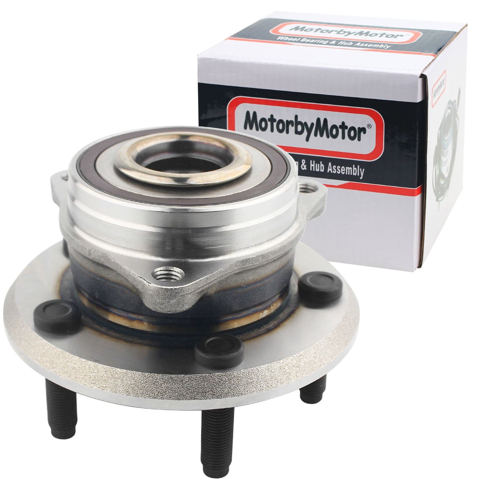 MotorbyMotor 513298 Front Wheel Bearing and Hub Assembly