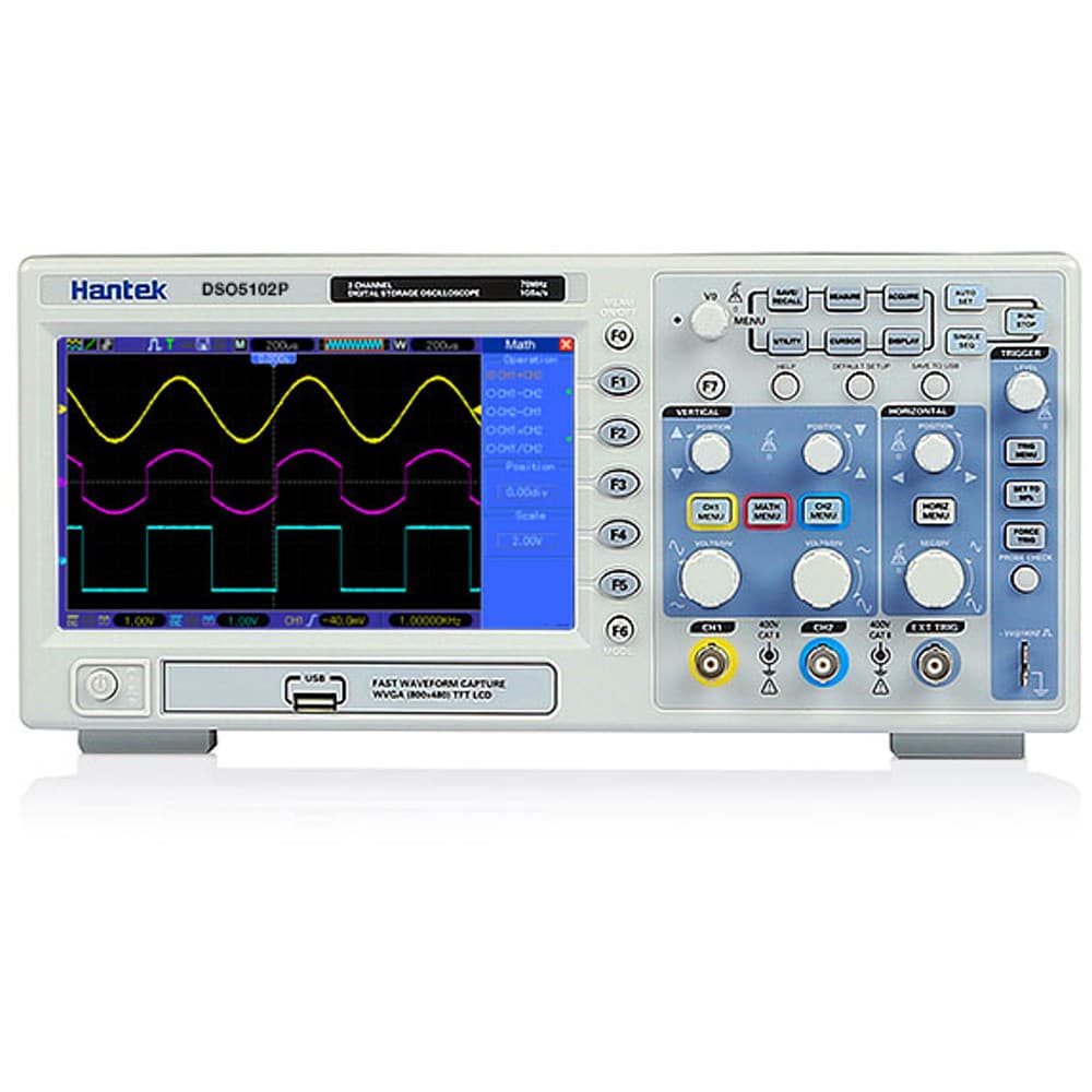 Naisian Hantek DSO5102P 100MHz 2CH Digital Oscilloscope