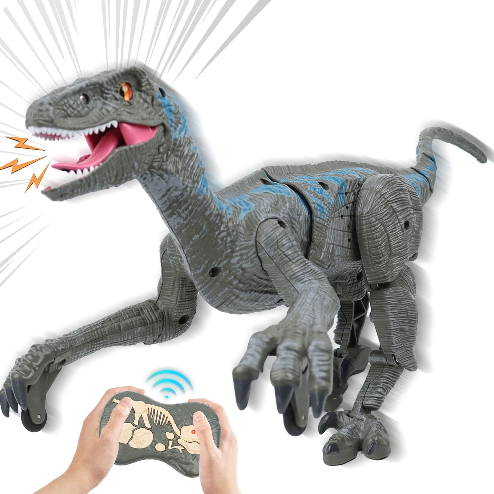Dinosaur Toys for Kids, 2.4GHz Remote Control Dinosaur