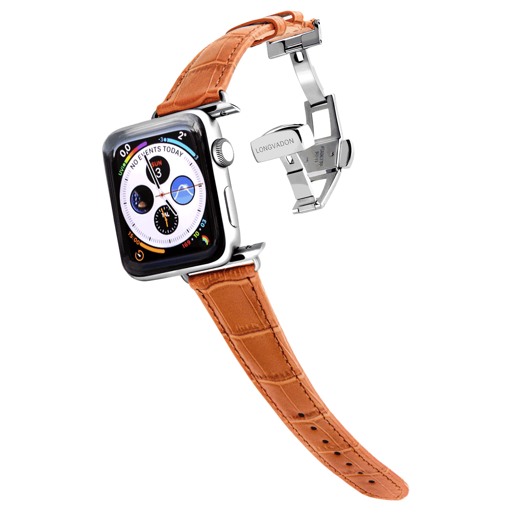 Watch Band Whiskey Brown/Silver