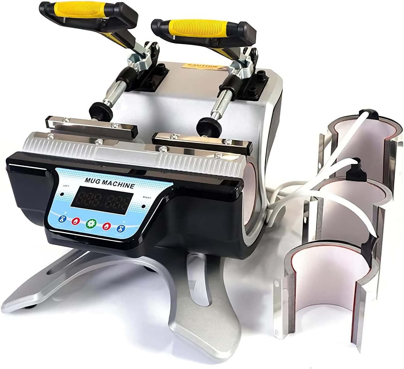 11oz Mini Double Station Mug Heat Press Machine Sublimation Cup Heat Transfer