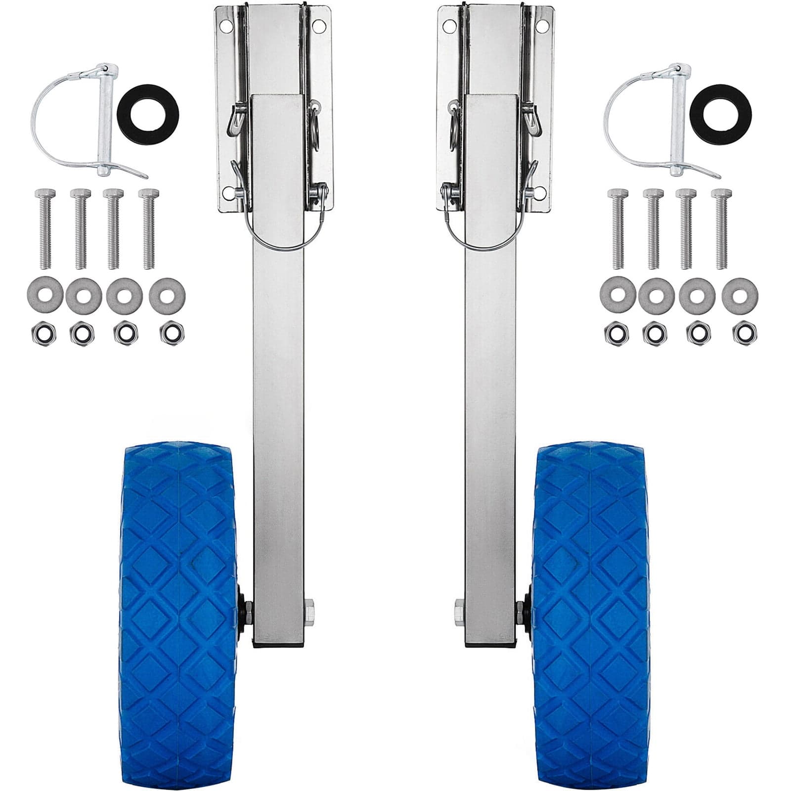 Boat Transom Launching Wheel Dolly Stainless Steel For Inflatable Boat