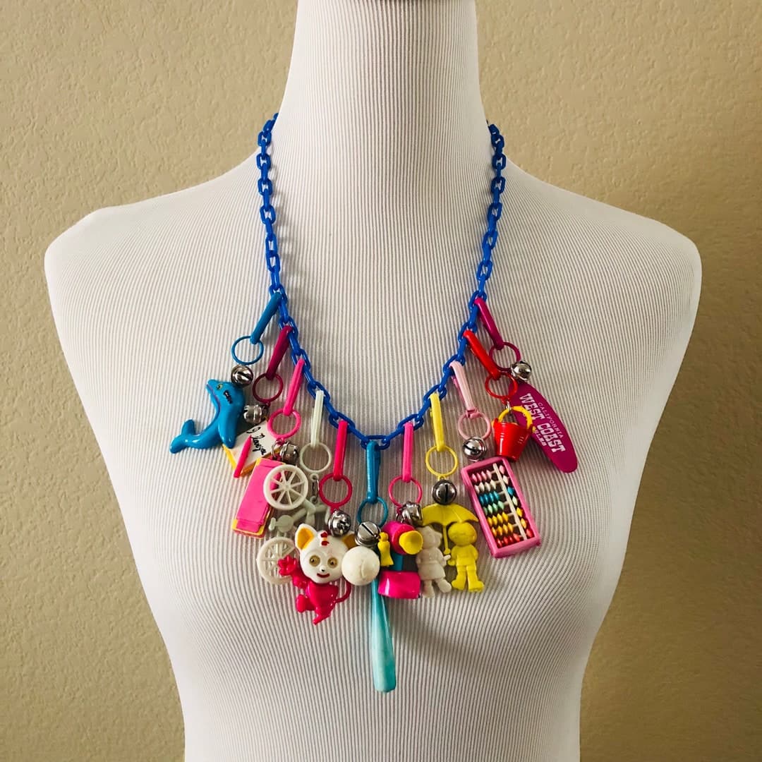 Retro Vintage Women's Colorful Necklace