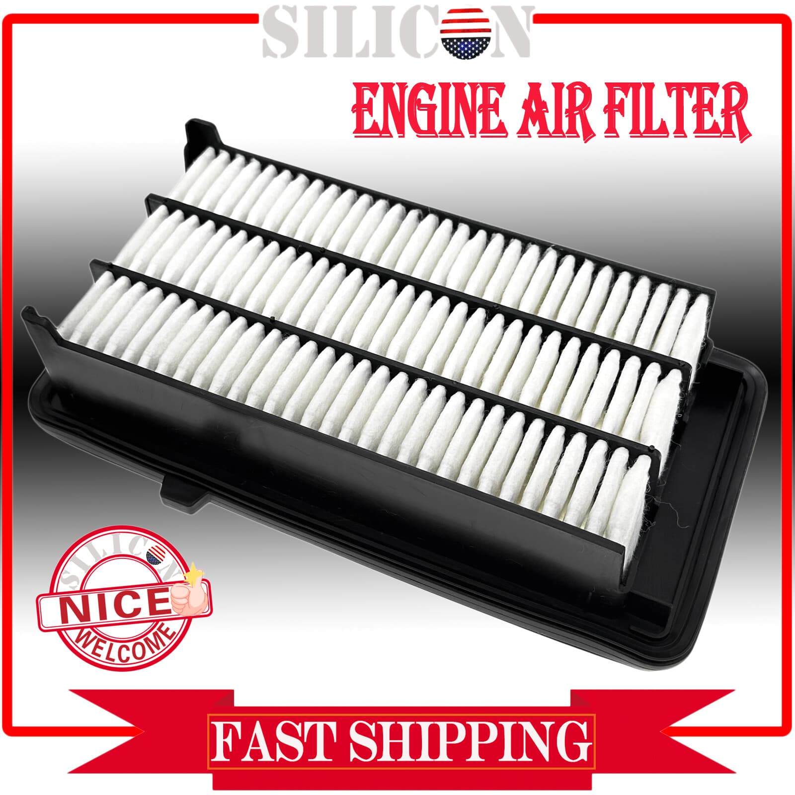 Renken RA5431 Engine Air Filter – Fits Honda Civic CRV Accord Acura |  Exact Fit